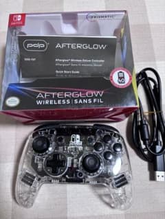 PDP Afterglow 無線コントローラー  NintendoSwitchのサムネイル