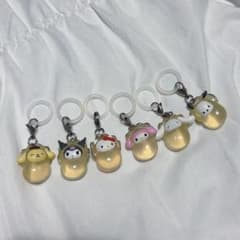 サンリオキャラクターズ　なりきりオイスター　めじるしアクセサリー 6種セット