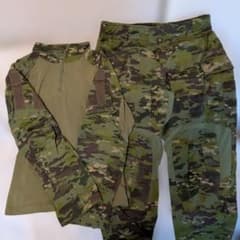 Rasputin 　CRYEタイプ コンバットパンツ　コンバットシャツ　実物生地 Rasputin CRYEタイプ コンバットパンツ コンバットシャツ 実物生地