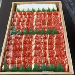 食品サンプル　牛肉のすき焼き用スライスのサムネイル