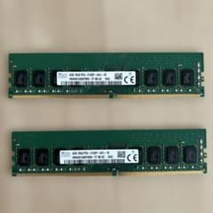 SKhynix デスクトップ用メモリ PC4-2133P 4GB 2本合計8GBのサムネイル