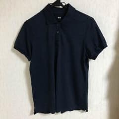 【くま様専用】ユニクロ カノコポロシャツ ネイビー XL ウィメンズのサムネイル