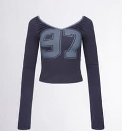 SCULPTOR Scoop Back Strap Top Navy - メルカリ