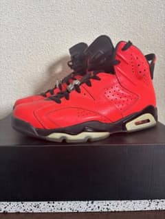 NIKE Air Jordan 6 Retro レッド/ブラックのサムネイル