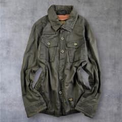 Vintage 極度乾燥しなさい ミリタリー ワックスジャケット アメカジ