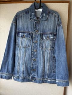 ZARA デニムジャケット ダメージ加工 Sのサムネイル