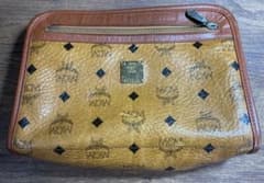 MCM クラッチバッグ　セカンドバッグ　ヴィセトス柄 ブラウン　ヴィンテージのサムネイル