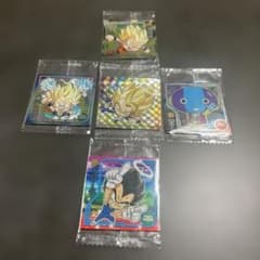 ドラゴンボール 超戦士シールウエハース 5枚セットのサムネイル