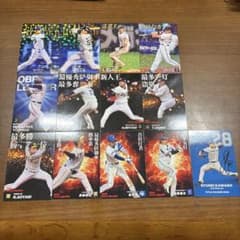 カルビー プロ野球チップス タイトルホルダーカード 11枚セットのサムネイル