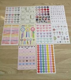 百均シール10枚セットのサムネイル