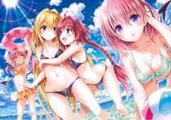To LOVE る とらぶる 다크니스 프리미엄 컬러 아트 [태양과 수영복!]
