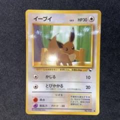 三*島様 【旧裏ポケモンカード】良品イーブイ ○ 拡張シート第1弾(青版