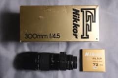 Nikon】Ai nikkor 300mm f4.5S + 付属品 - メルカリ