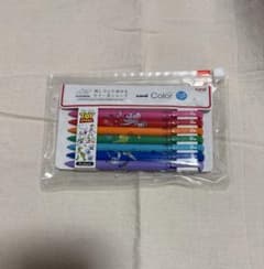 uni Color 0.5 샤프 펜슬 7색 세트 토이 스토리