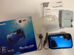 どんくん様専用　Canon POWERSHOT D30 デジカメ　防水カメラのサムネイル