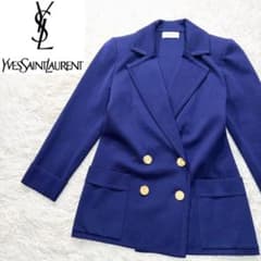 ✨希少✨極美品✨イヴサンローラン ダブルテーラードジャケット 金