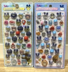 【新品】ボンボンドロップシール たまごっち 2種セット (まめっち、みみっち)のサムネイル