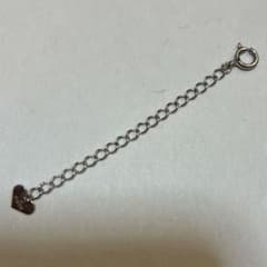 K14WG ホワイトゴールド　アジャスター　約5cm ハートチャーム付 K14WG ホワイトゴールド アジャスター 約5cm ハートチャーム付 - メルカリ