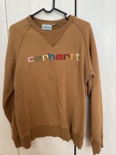 carhartt ブラウン トレーナー Sのサムネイル