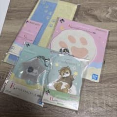 mofusand 이치 반 쿠지 냥코들과 파자마 파티 세트