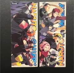 NARUTO THE GALLERY ナルトザギャラリー ステッカー 入場者特典のサムネイル