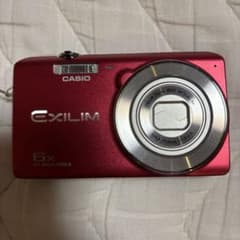 CASIO EXILIM コンパクトデジタルカメラ 本体 レッドのサムネイル