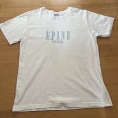 épine PARIS ロゴ刺繍 Tシャツ ホワイトのサムネイル