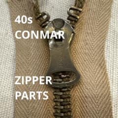40s VINTAGE ベル型 CONMAR ZIP コの字 前開き コンマー - メルカリ
