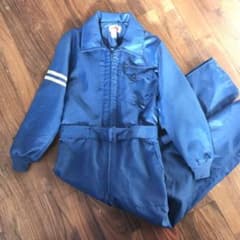 nicolas様専用【当時物】ヤマハ YAMAHA 純正 ナイロン 防寒 つなぎのサムネイル