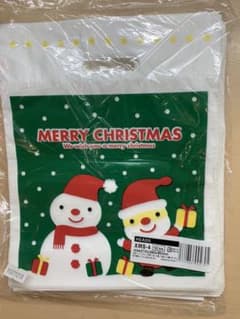 クリスマス柄　ラッピング袋　詰め合わせのサムネイル