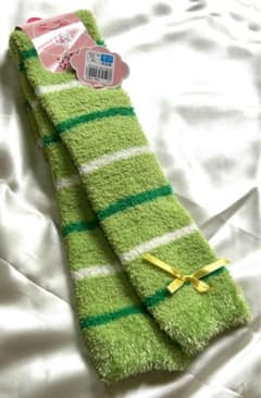 新品 レディース おうちソックス ボーダーのサムネイル