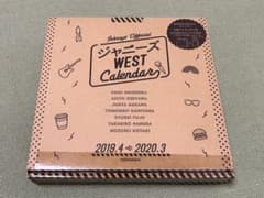 ジャニーズWEST カレンダー 19→20のサムネイル