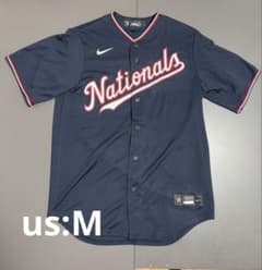 ナイキ MLB ワシントンナショナルズ レプリカジャージus:M - メルカリ