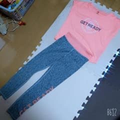 H&Ｍ　キッズ　スポーツウェア　セットアップのサムネイル