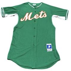 【激レア】MLB ニューヨーク・メッツ マジェスティック グリーン ユニフォーム 激レア】MLB ニューヨーク・メッツ マジェスティック グリーン