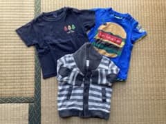 子供服 半袖Tシャツ カーディガン 80cm 3点セットのサムネイル