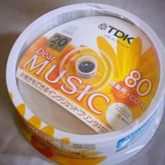 TDK 音楽用CD-R 20枚入りのサムネイル