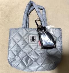 カフェ・ベローチェ 黒ねこキルティングトートバッグ 黒ねこポーチ