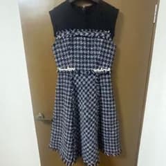 chesty ツイードワンピース