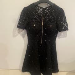 ROSE FLEURS 黒 レース ナイトドレスのサムネイル
