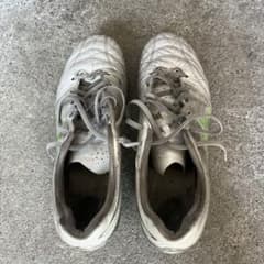 は*な様 ASICS サッカースパイク ホワイト×グリーンのサムネイル