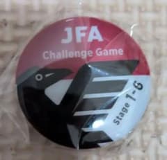 JFA Challenge Game 缶バッジ Stage 1-6のサムネイル