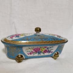 90年代　Eclectique kai kai ボンボニエール陶器製小物入れのサムネイル