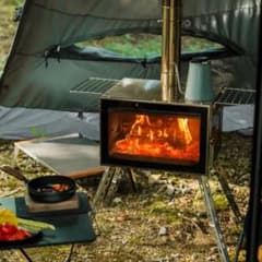 tossy 様専用⭐︎Mt.SUMI アウトドア薪ストーブ オーラ ステンレス