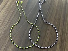 ハンドメイド ミサンガ アンクレット 2本セットのサムネイル