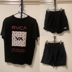 お得．3点セット販売RVCA Tシャツ ＆TNF NIKEショートのサムネイル
