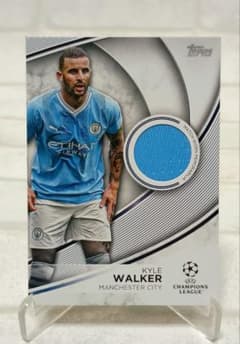 カイル・ウォーカー マンチェスター・シティ ジャージカード topps