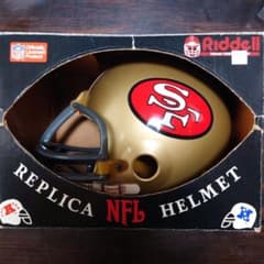 Riddell サンフランシスコ49ers ヘルメットレプリカ Riddell NFL San Francisco 49ers ヘルメット - メルカリ