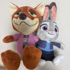 ジュディ・ホップス ニック・ワイルド ぬいぐるみ 公式】ディズニーストア.jp | ジュディ・ホップス＆ニック・ワイルド
