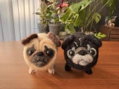 yuki様専用ページ　羊毛フェルト　パグのサムネイル